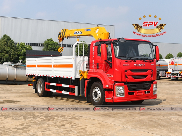 Cargo Turck with Crane ISUZU - RF